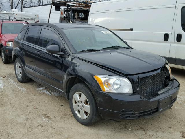 1B3HB28B77D542358 - 2007 DODGE CALIBER BLACK photo 1