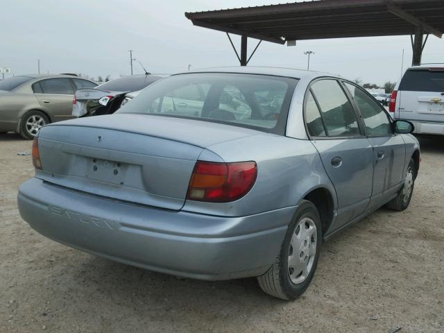 1G8ZH54802Z172387 - 2002 SATURN SL1 BLUE photo 4