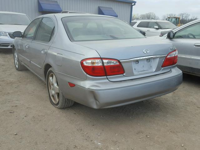 JNKCA31A71T007027 - 2001 INFINITI I30 SILVER photo 3