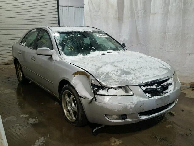 5NPEU46F56H002593 - 2006 HYUNDAI SONATA GLS SILVER photo 1