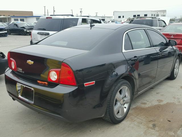 1G1ZD5E19BF254129 - 2011 CHEVROLET MALIBU 2LT BLACK photo 4