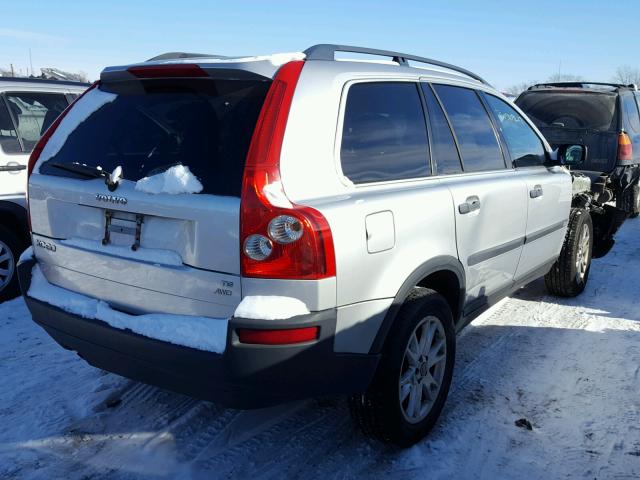 YV1CZ911351158567 - 2005 VOLVO XC90 T6 SILVER photo 4