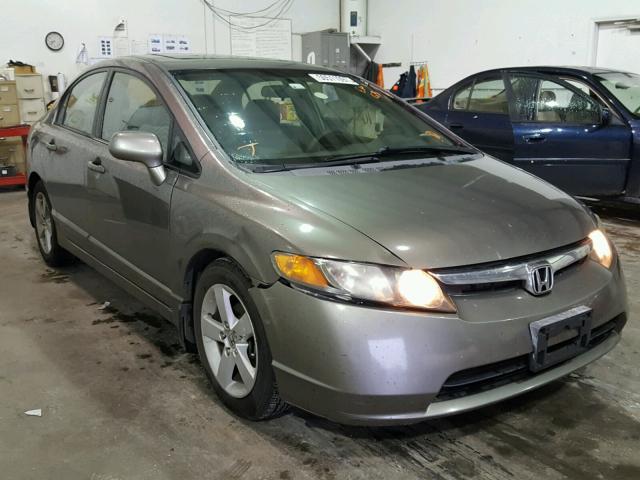 1HGFA16846L149997 - 2006 HONDA CIVIC EX GRAY photo 1