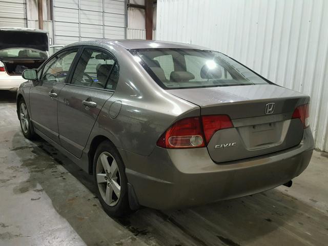 1HGFA16846L149997 - 2006 HONDA CIVIC EX ნაცრისფერი ფოტო 3