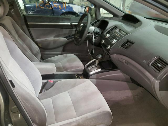1HGFA16846L149997 - 2006 HONDA CIVIC EX ნაცრისფერი ფოტო 5