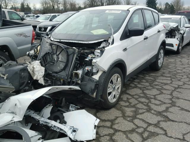 1FMCU0F72GUB26106 - 2016 FORD ESCAPE S WHITE photo 2