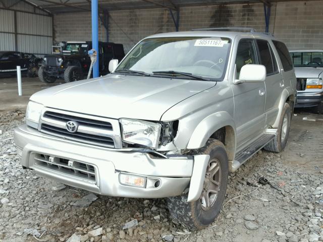 JT3GN87R0X0121337 - 1999 TOYOTA 4RUNNER LI TAN photo 2