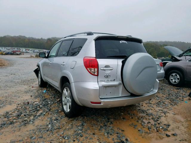 JTMBD32V275089753 - 2007 TOYOTA RAV4 SPORT SILVER photo 3