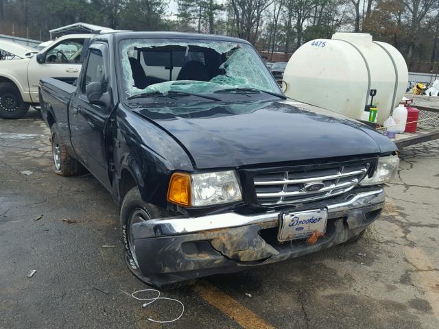 1FTYR10U83PA33681 - 2003 FORD RANGER BLACK photo 1