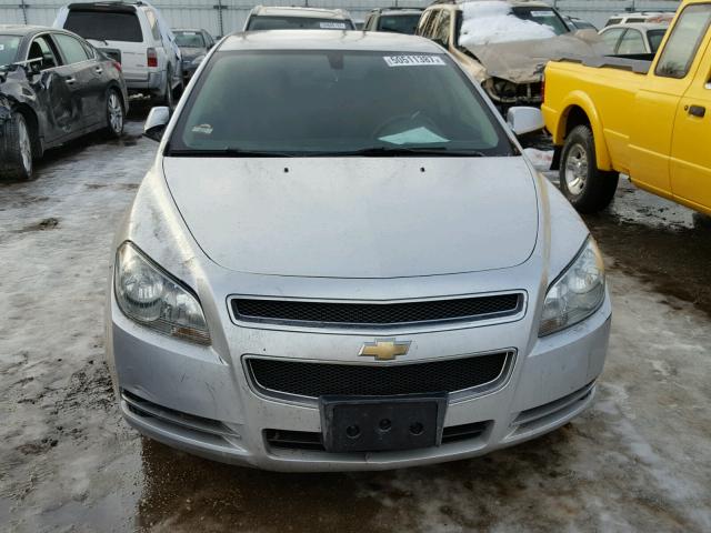 1G1ZH57BX94272719 - 2009 CHEVROLET MALIBU 1LT SILVER photo 9