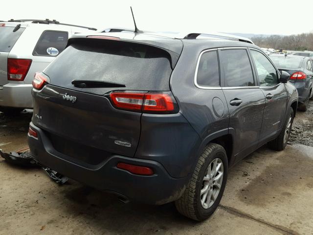 1C4PJMCSXEW137967 - 2014 JEEP CHEROKEE L CHARCOAL photo 4