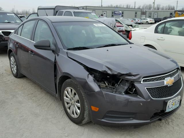 1G1PD5SH6B7194913 - 2011 CHEVROLET CRUZE LS GRAY photo 1