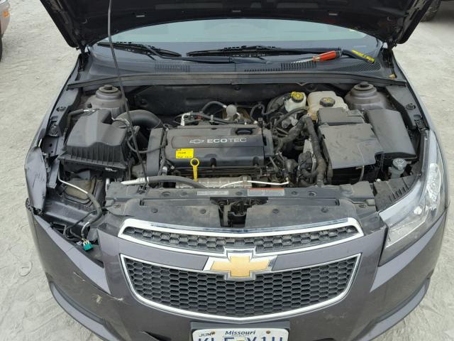 1G1PD5SH6B7194913 - 2011 CHEVROLET CRUZE LS GRAY photo 7