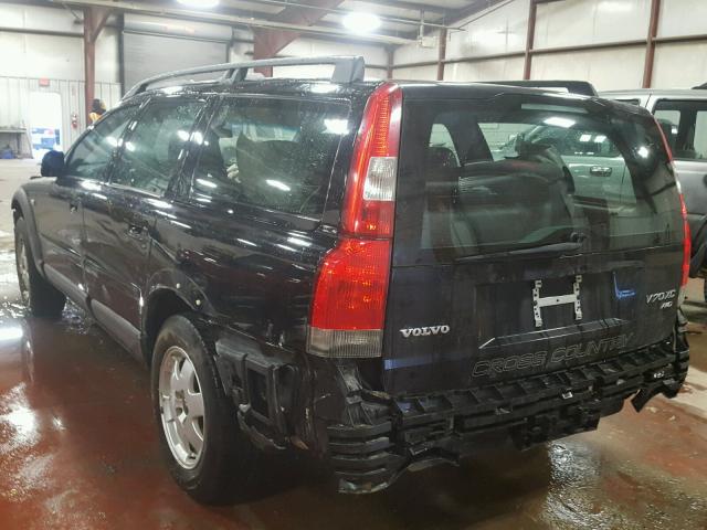 YV1SZ58D311026519 - 2001 VOLVO V70 XC BLACK photo 3