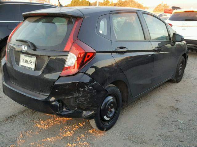 JHMGK5H57HS002607 - 2017 HONDA FIT LX Siyah fotoğraf 4