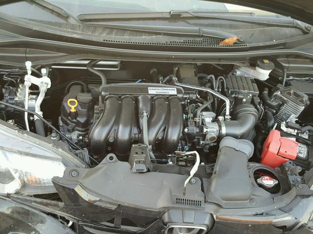 JHMGK5H57HS002607 - 2017 HONDA FIT LX Siyah fotoğraf 7