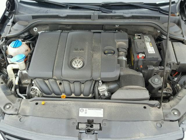 3VWDX7AJ0BM322583 - 2011 VOLKSWAGEN JETTA SE 黑色 照片 7