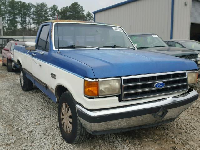 1FTDF15N4LNA83031 - 1990 FORD F150 BLUE photo 1