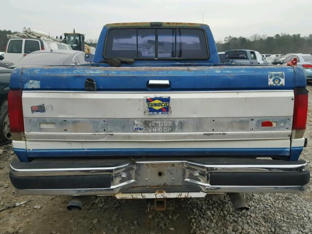 1FTDF15N4LNA83031 - 1990 FORD F150 BLUE photo 9