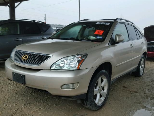 JTJGA31U440023279 - 2004 LEXUS RX 330 GOLD photo 2