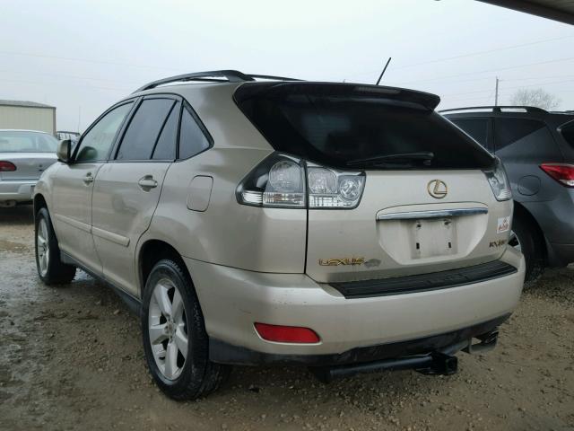 JTJGA31U440023279 - 2004 LEXUS RX 330 GOLD photo 3