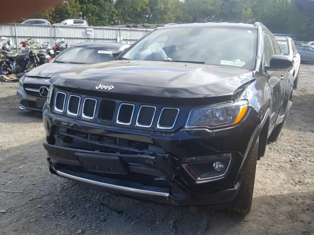 3C4NJDCB3JT252482 - 2018 JEEP COMPASS LI BLACK photo 2