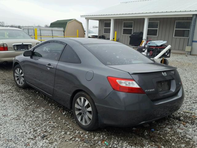 2HGFG1B80BH502764 - 2011 HONDA CIVIC EX GRAY photo 3