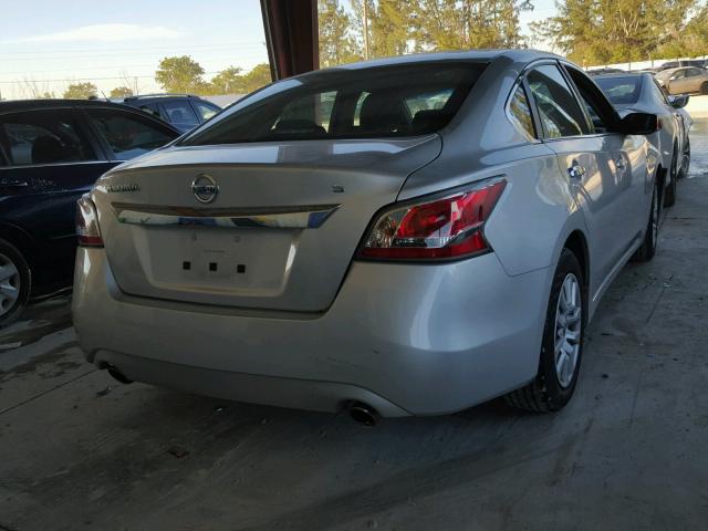 1N4AL3AP4FC140347 - 2015 NISSAN ALTIMA 2.5 SILVER photo 4