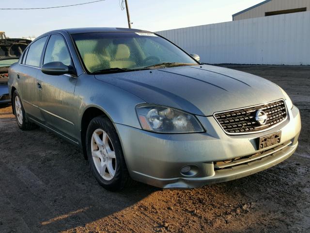 1N4AL11D75C266100 - 2005 NISSAN ALTIMA S GREEN photo 1