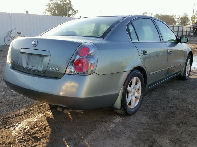 1N4AL11D75C266100 - 2005 NISSAN ALTIMA S GREEN photo 4