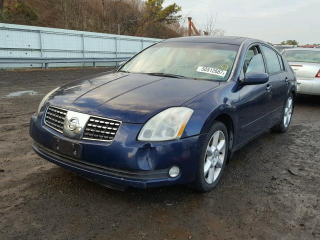 1N4BA41E95C821634 - 2005 NISSAN MAXIMA SE BLUE photo 2