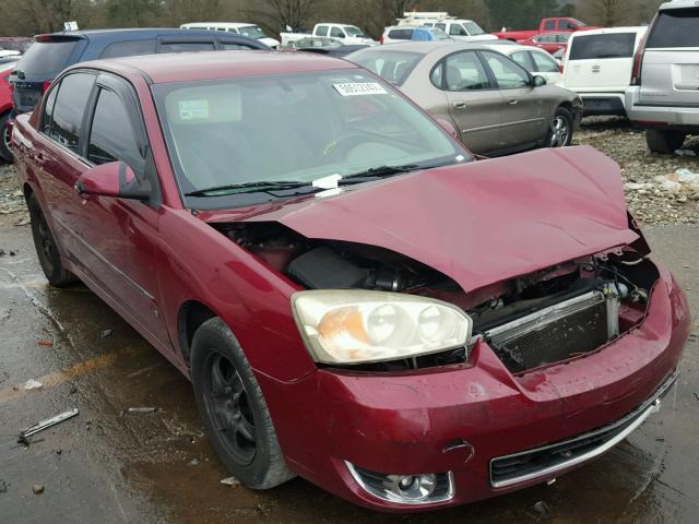 1G1ZT58N07F256070 - 2007 CHEVROLET MALIBU LT MAROON photo 1