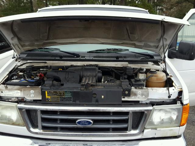 1FBSS31L66DA76793 - 2006 FORD ECONOLINE WHITE photo 7