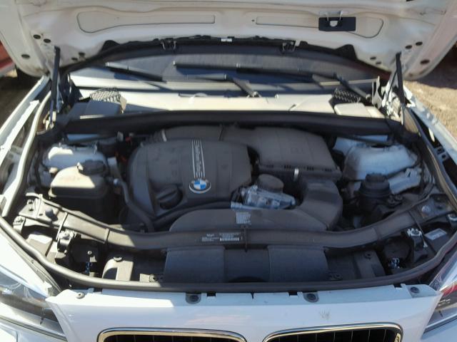 WBAVM5C56DVV89883 - 2013 BMW X1 XDRIVE3 أبيض صورة 7