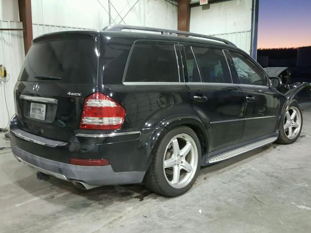 4JGBF86EX8A397484 - 2008 MERCEDES-BENZ GL 550 4MA BLACK photo 4