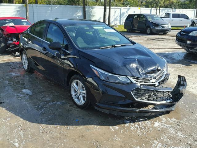 1G1BE5SMXG7314417 - 2016 CHEVROLET CRUZE LT BLACK photo 1