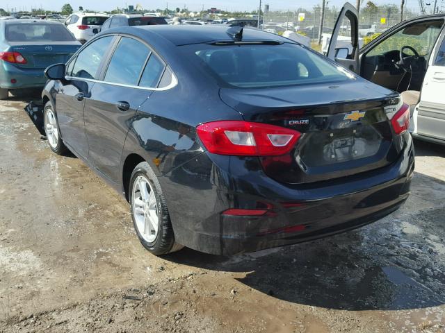 1G1BE5SMXG7314417 - 2016 CHEVROLET CRUZE LT BLACK photo 3