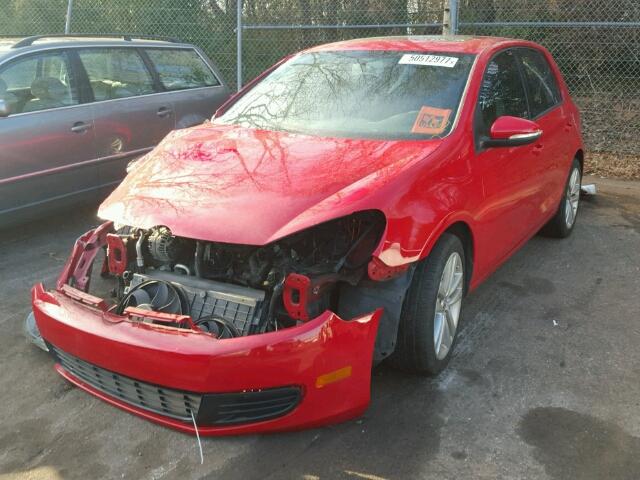 WVWDA7AJ7CW144211 - 2012 VOLKSWAGEN GOLF 红色 照片 2