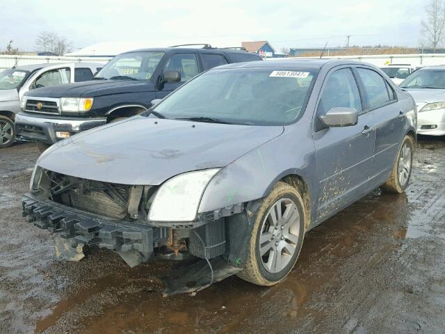 3FAHP07Z67R241922 - 2007 FORD FUSION SE GRAY photo 2