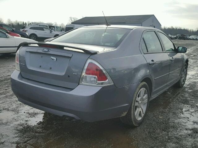 3FAHP07Z67R241922 - 2007 FORD FUSION SE GRAY photo 4