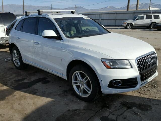 WA1LFAFP9FA133519 - 2015 AUDI Q5 PREMIUM WHITE photo 1