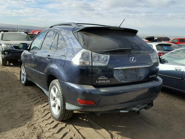 2T2HK31U87C042802 - 2007 LEXUS RX 350 BLUE photo 3