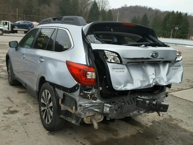 4S4BSENC7F3298732 - 2015 SUBARU OUTBACK 3. BLUE photo 3