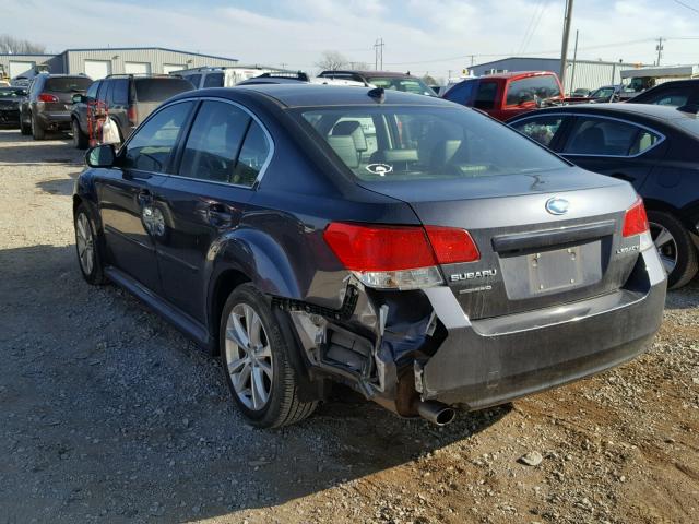 4S3BMCL68D3035422 - 2013 SUBARU LEGACY 2.5 SILVER photo 3