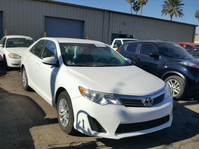 4T4BF1FK9CR246226 - 2012 TOYOTA CAMRY BASE WHITE photo 1