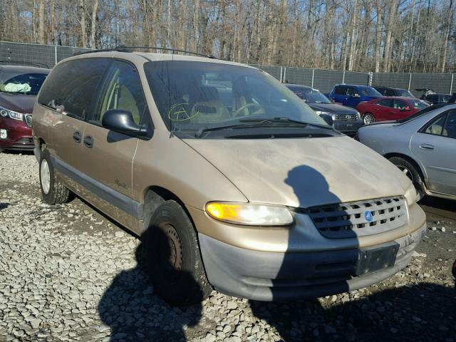 2P4GP44G0WR792380 - 1998 PLYMOUTH GRAND VOYA BEIGE photo 1