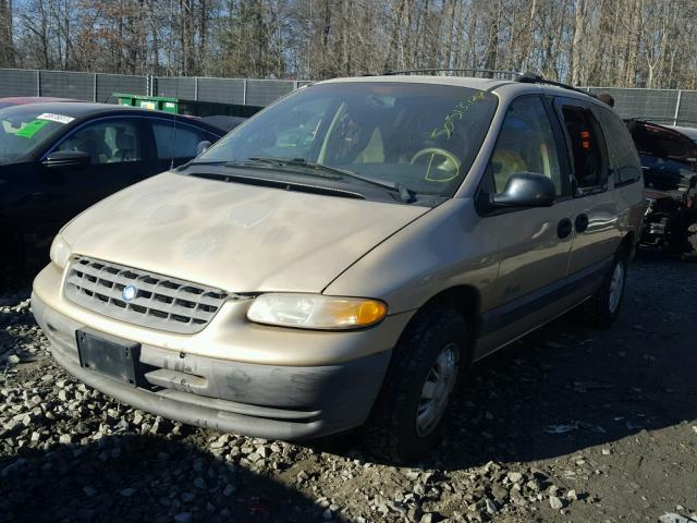 2P4GP44G0WR792380 - 1998 PLYMOUTH GRAND VOYA BEIGE photo 2