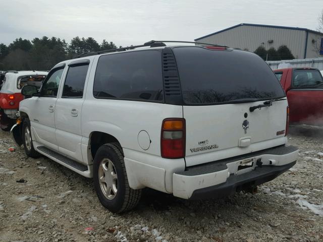 1GKFK66UX3J149603 - 2003 GMC YUKON XL D WHITE photo 3