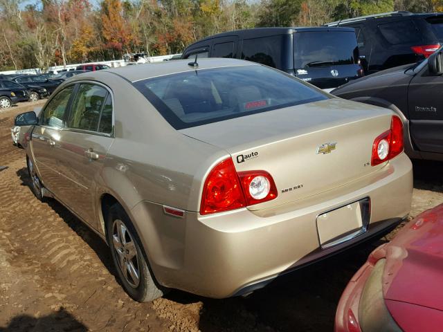 1G1ZG57B08F151798 - 2008 CHEVROLET MALIBU LS ოქროსფერი ფოტო 3