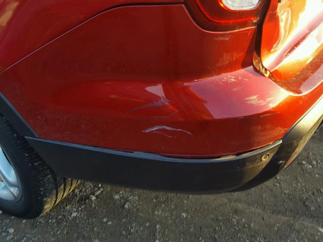 1FMHK8F89BGA00836 - 2011 FORD EXPLORER L RED photo 9